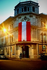 Iquitos bandera Peruana