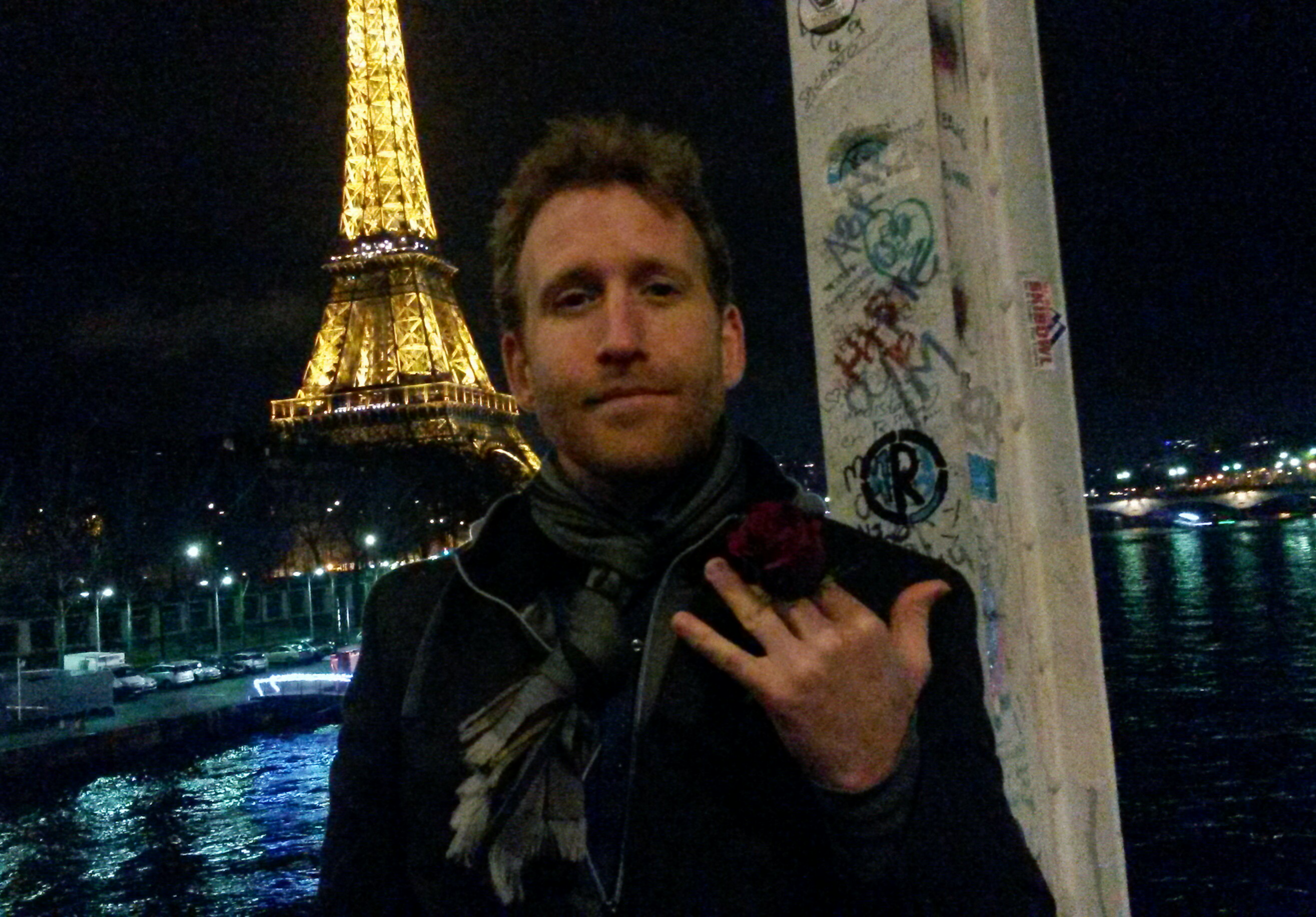 Eiffel Pete with Rose-2